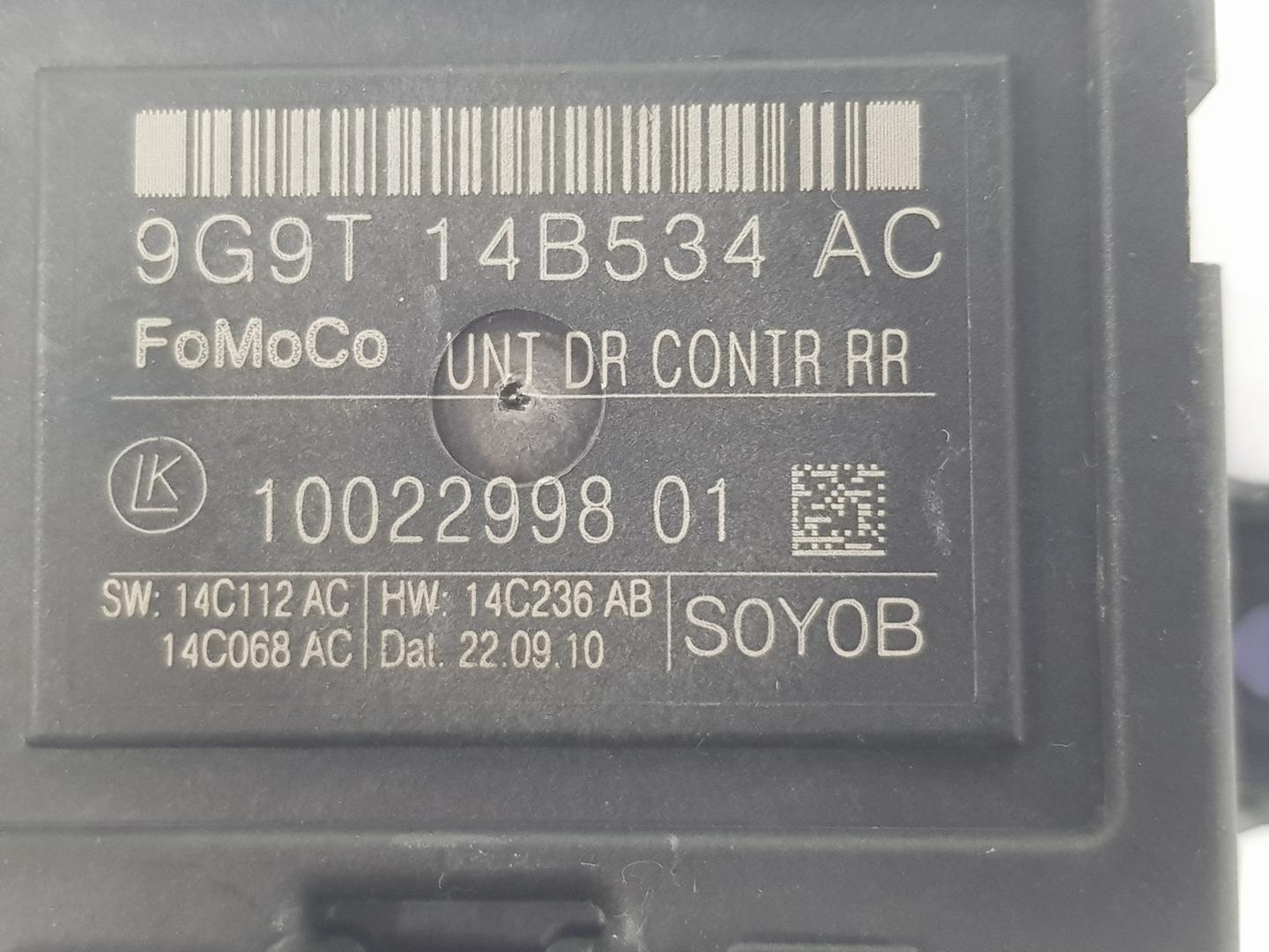 VOLVO XC60 1 generation (2008-2017) Other Control Units 9G9T14B534AC, 9G9T14B534AC, TRASERODERECHO 19819595