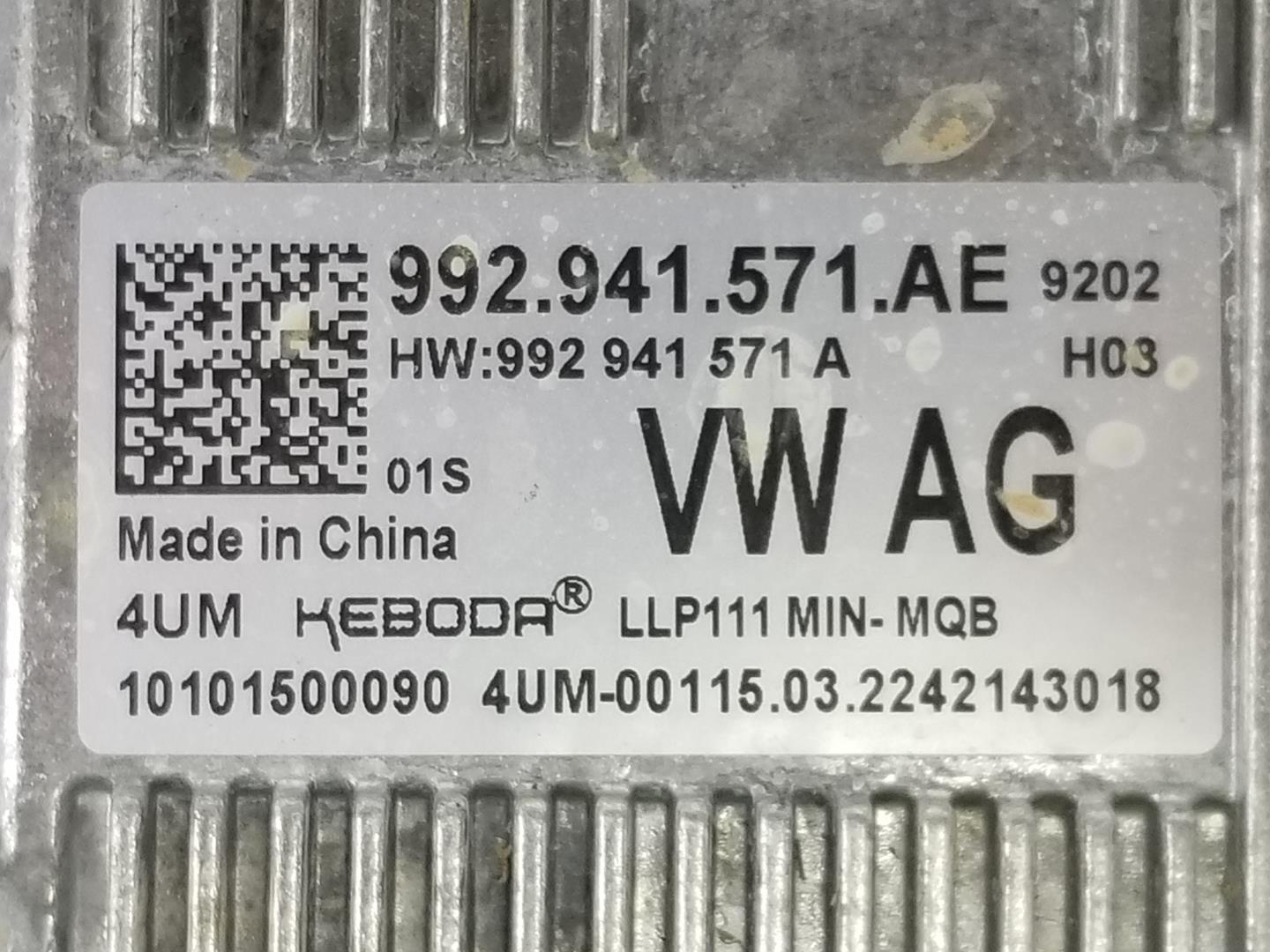 SEAT Alhambra 2 generation (2010-2021) Xenon lys kontrollenhet 992941571AE, 992941571AE 20144080