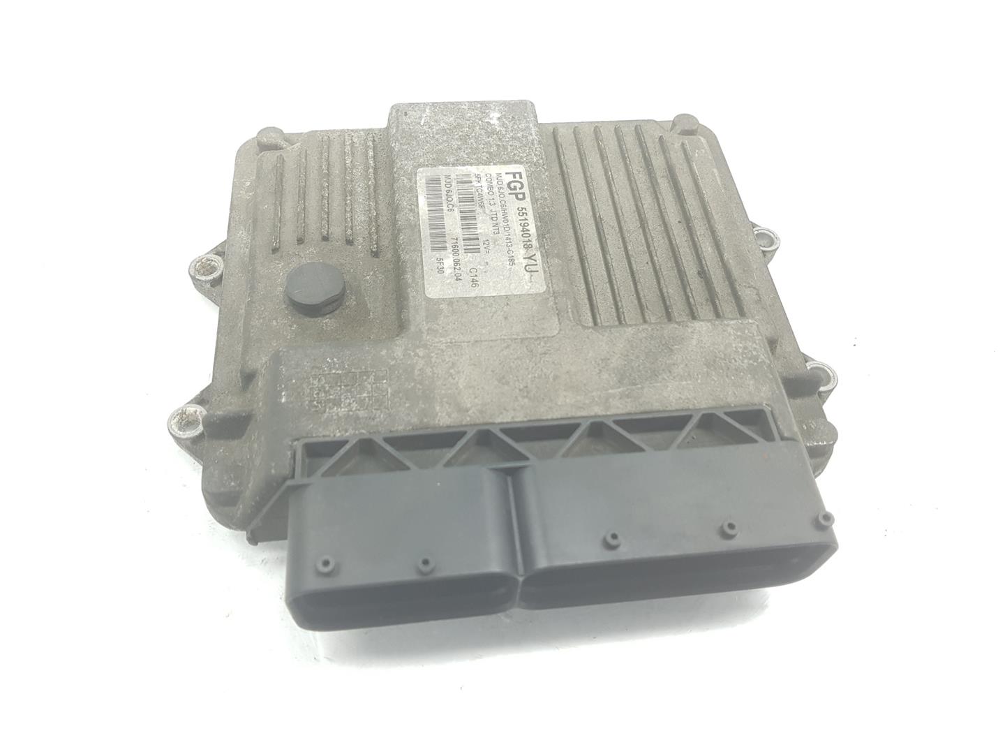 OPEL Combo C (2001-2011) Engine Control Unit ECU 55194018, 55194018YU 19909909