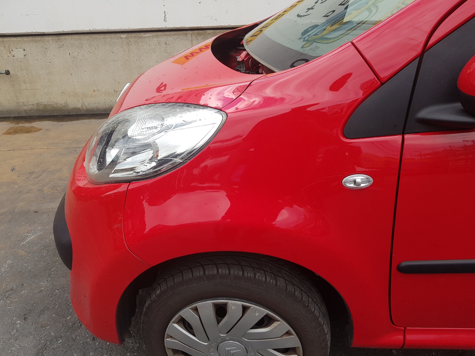 CITROËN C1 1 generation (2005-2016) Права передня дверцята 9004X1,9004X1,COLORROJO3P0 19938324