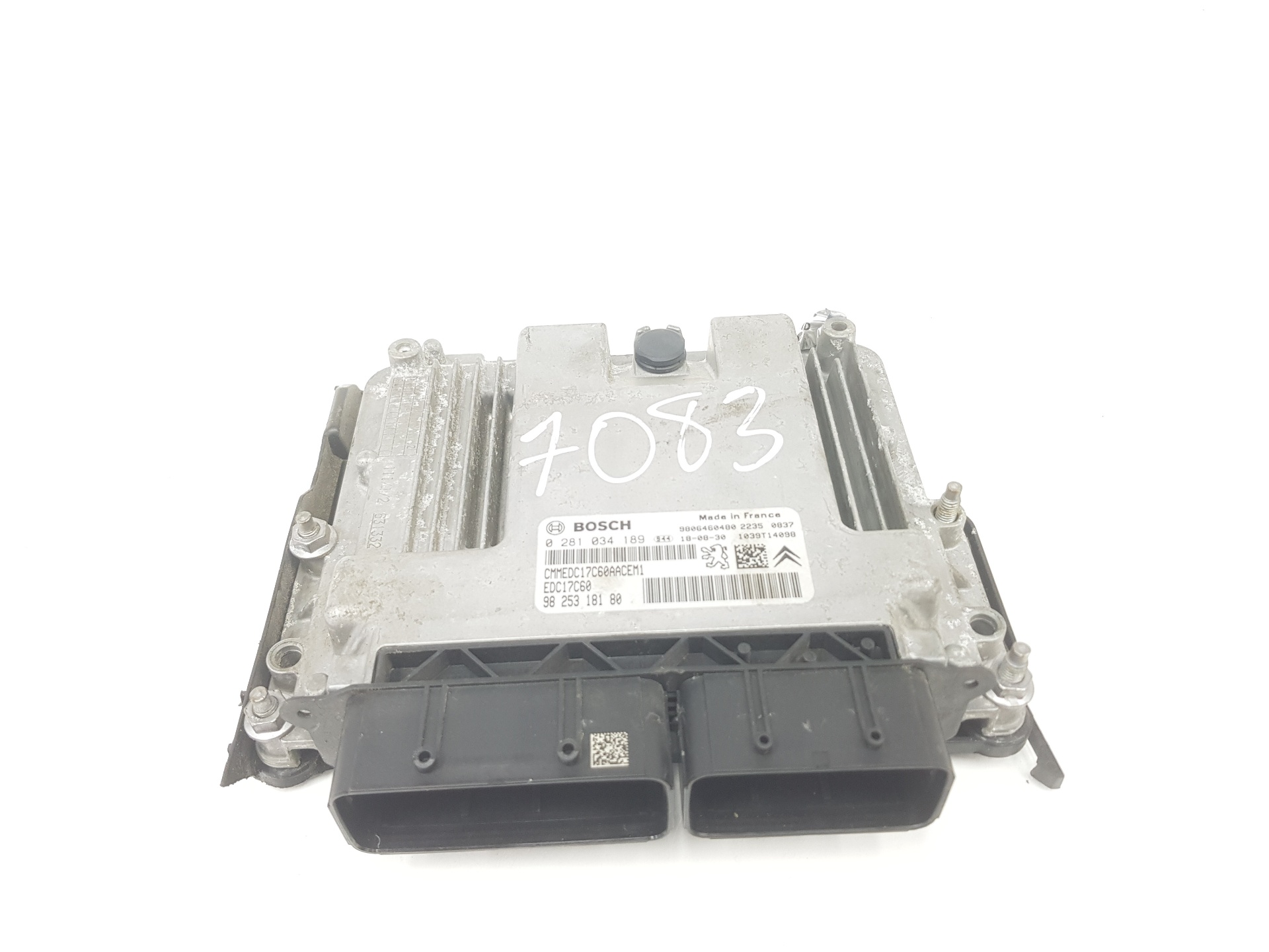 CITROËN Jumpy 3 generation (2016-2023) Блок керування двигуном ECU 9825318180,1616358880 26998175