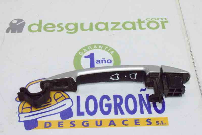 PEUGEOT 207 1 generation (2006-2009) Front Right Door Exterior Handle 9101GH,9101GH,COLORGRIS 19580534