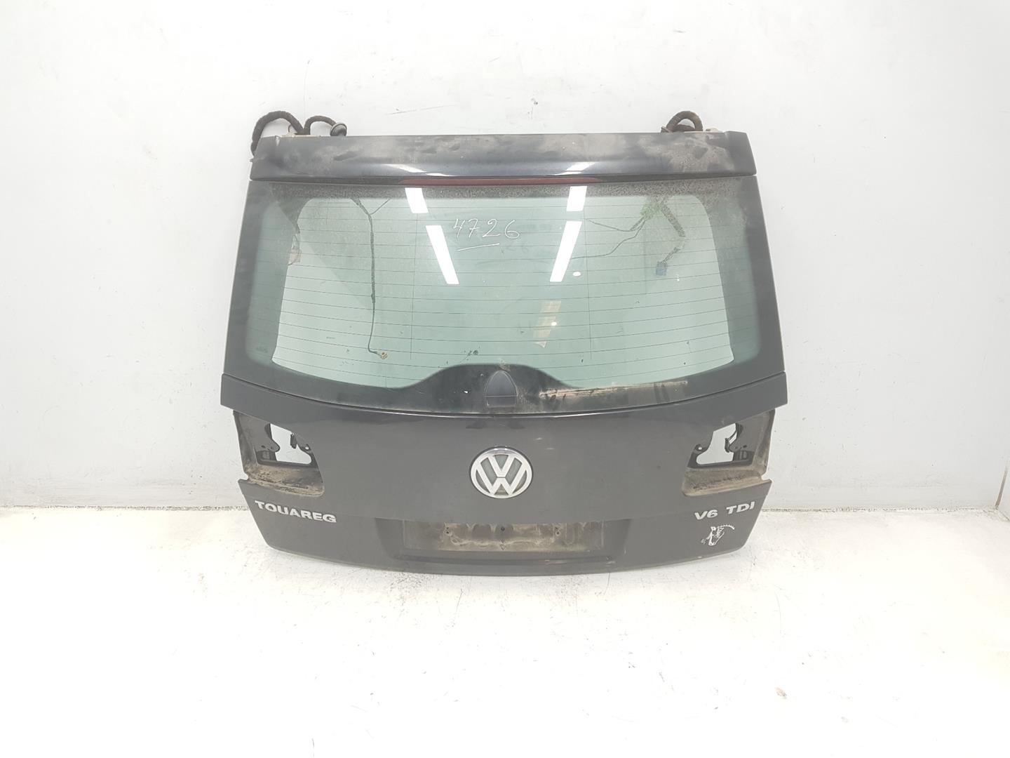 VOLKSWAGEN Touareg 1 generation (2002-2010) Bootlid Rear Boot 7L6827025AS, 7L6827025AS, NEGROC9Z 21804129