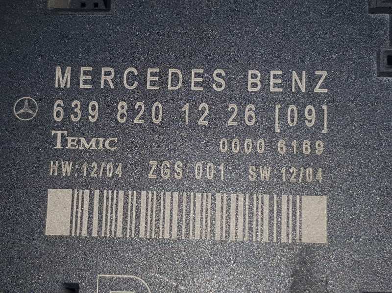 MERCEDES-BENZ Vito W639 (2003-2015) Другие блоки управления 6398201226, 6398201226 19685392