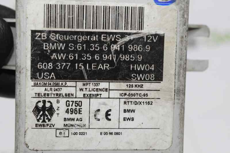 BMW X5 E53 (1999-2006) Immobiliser control unit 61356941986,61356941986,61356941985 19567991