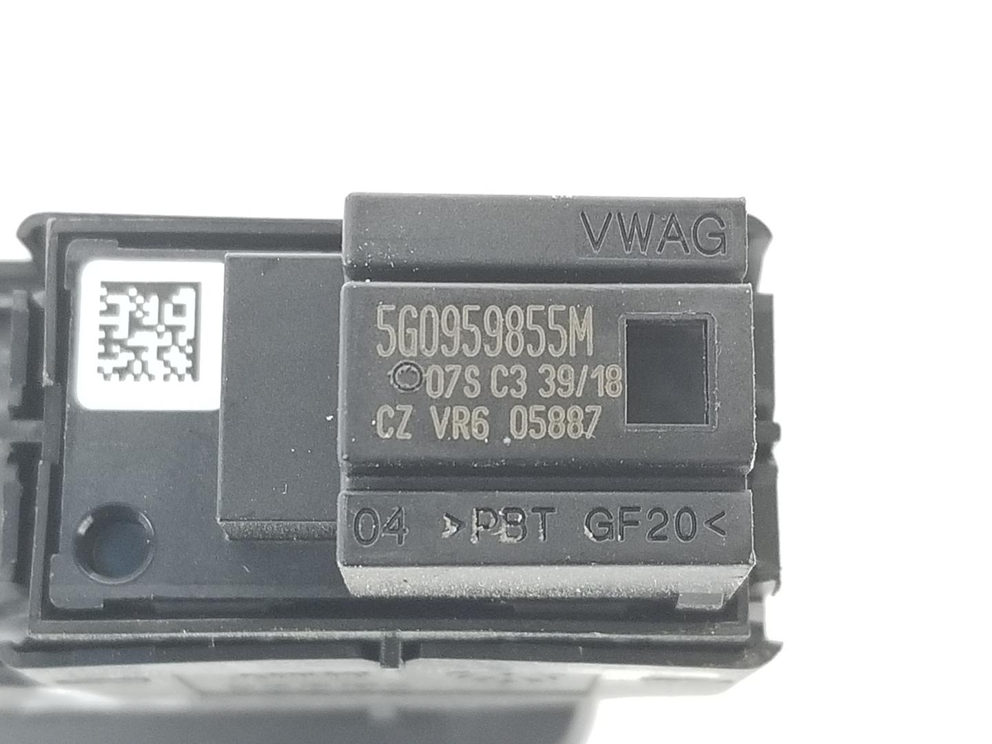 VOLKSWAGEN Golf 7 generation (2012-2024) Rear Right Door Window Control Switch 5G0959855K, 5G0959855K 19861465