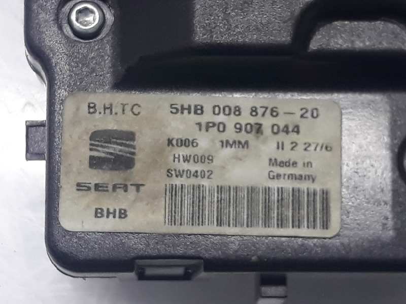 SEAT Leon 2 generation (2005-2012) Climate  Control Unit 1P0907044, 5HB00887620 19659807