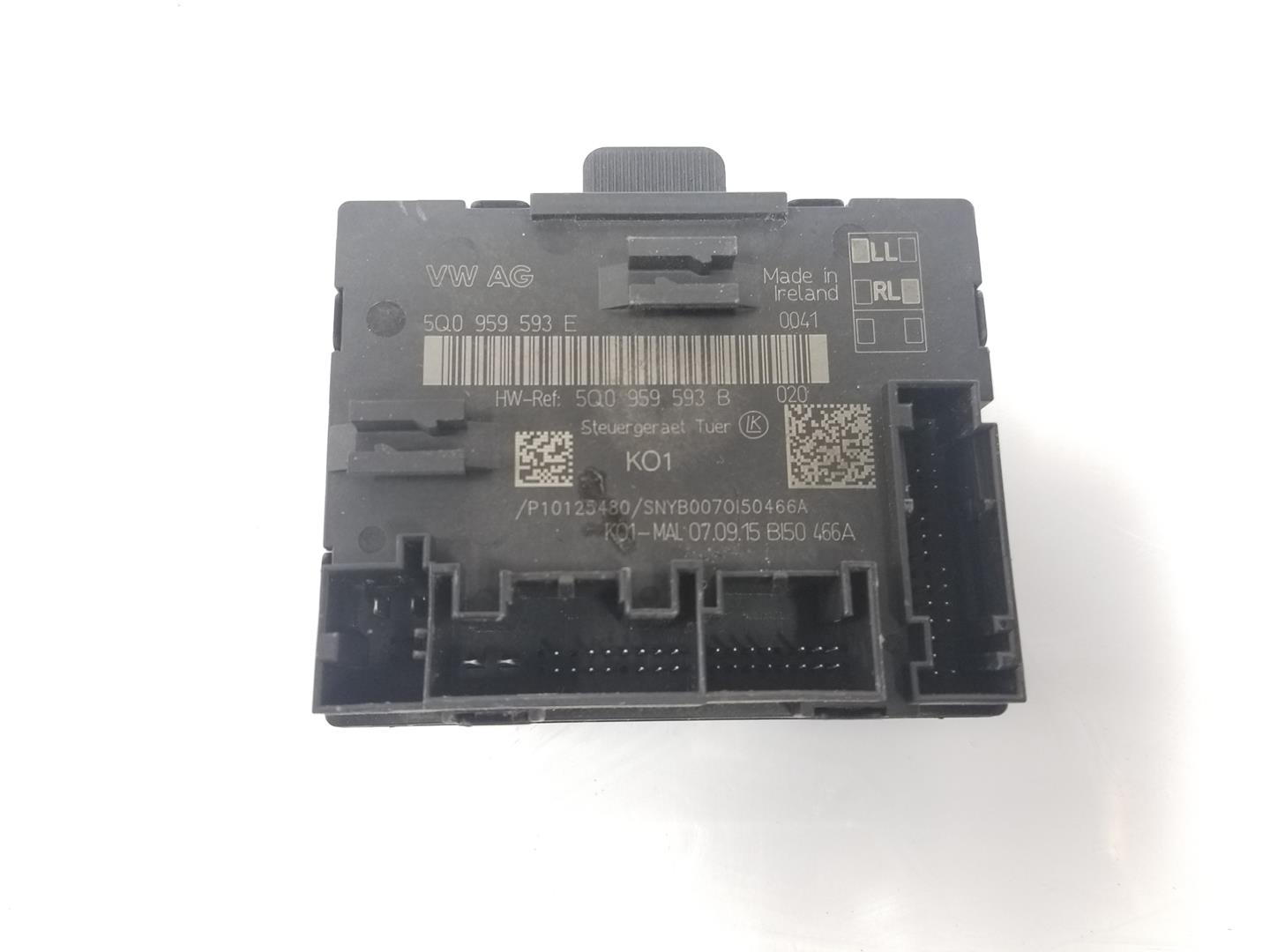 VOLKSWAGEN Golf 7 generation (2012-2024) Other Control Units 5Q0959593B, 5Q0959593E 19942429