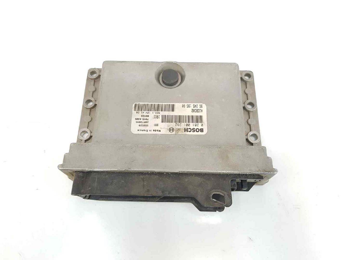 CITROËN Xantia X1 (1993-1998) Engine Control Unit ECU 0281001262 19680404