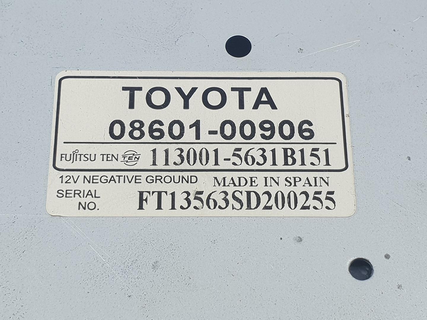 TOYOTA Land Cruiser Prado 90 Series (1996-2002) Muzikos grotuvas be navigacijos 0860100906, 0860100906 24240674