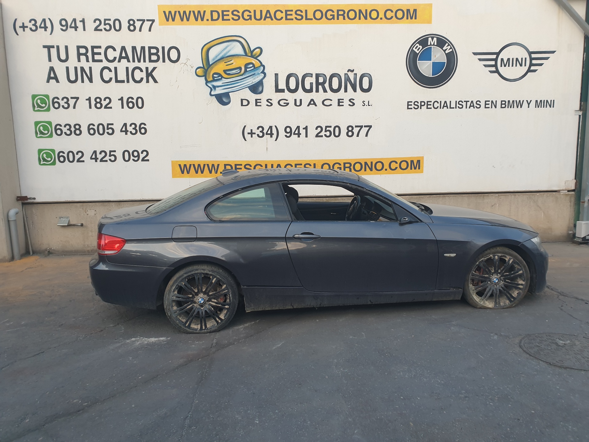 BMW 3 Series E90/E91/E92/E93 (2004-2013) Front Right Door 41517200570,41517200570,COLORGRISOSCURO 22471819