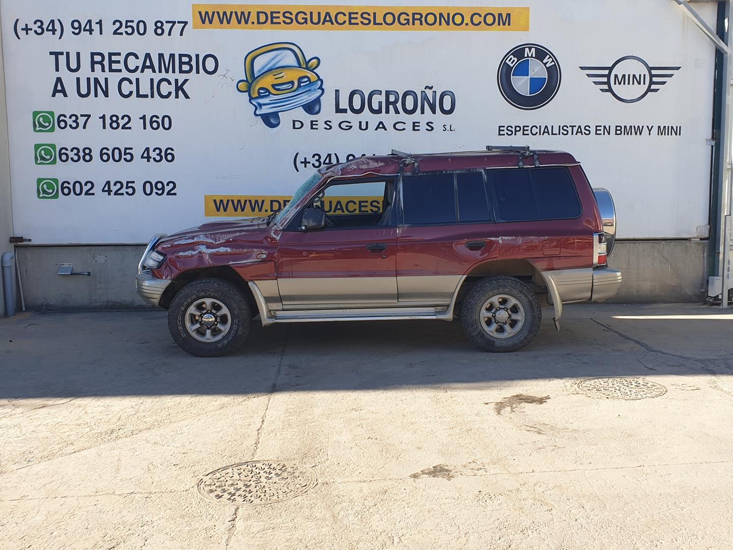 MITSUBISHI Pajero 2 generation (1991-1999) Кнопка керування вікном задніх правих дверей MR252818,MR252818 24154958