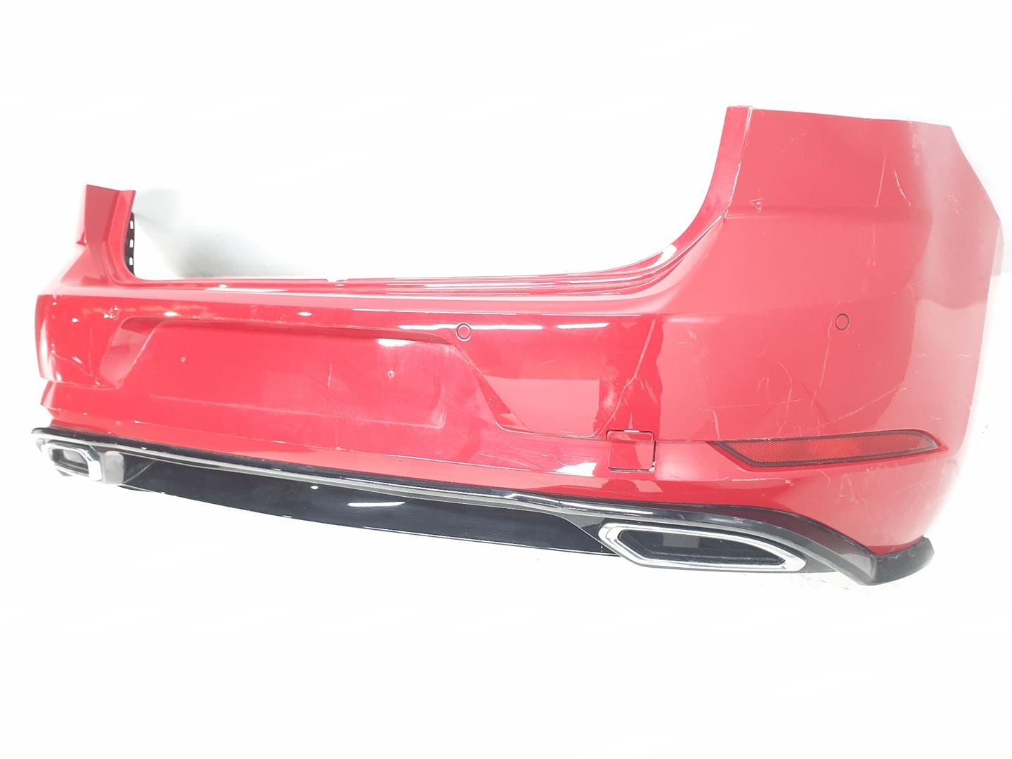 VOLKSWAGEN Golf 7 generation (2012-2024) Rear Bumper 5G6807417BQ,COLORROJO,2345CB 25035121