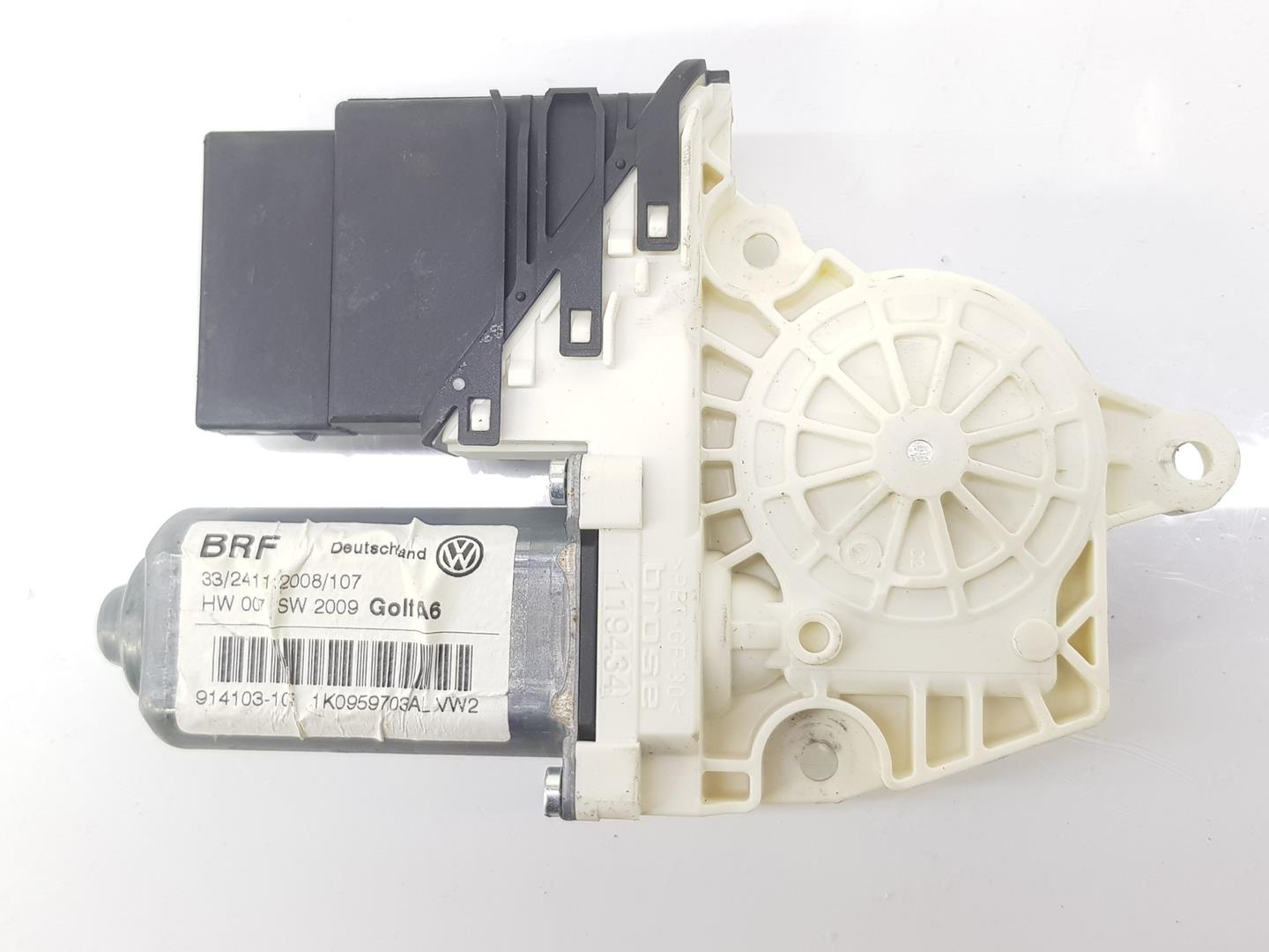 VOLKSWAGEN Golf 6 generation (2008-2015) Rear Left Door Window Control Motor 1K0959703AL,1K0959703AL 19658370