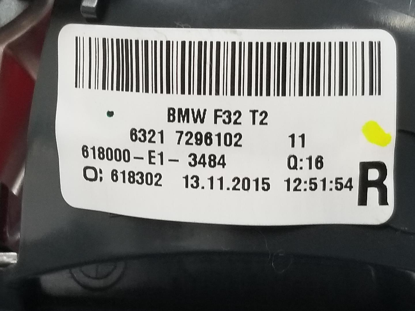 Piloto trasero derecho interior S55B30A 63217296102 de Bmw Serie m4 cabrio 2014-0 431 CV - pieza usada