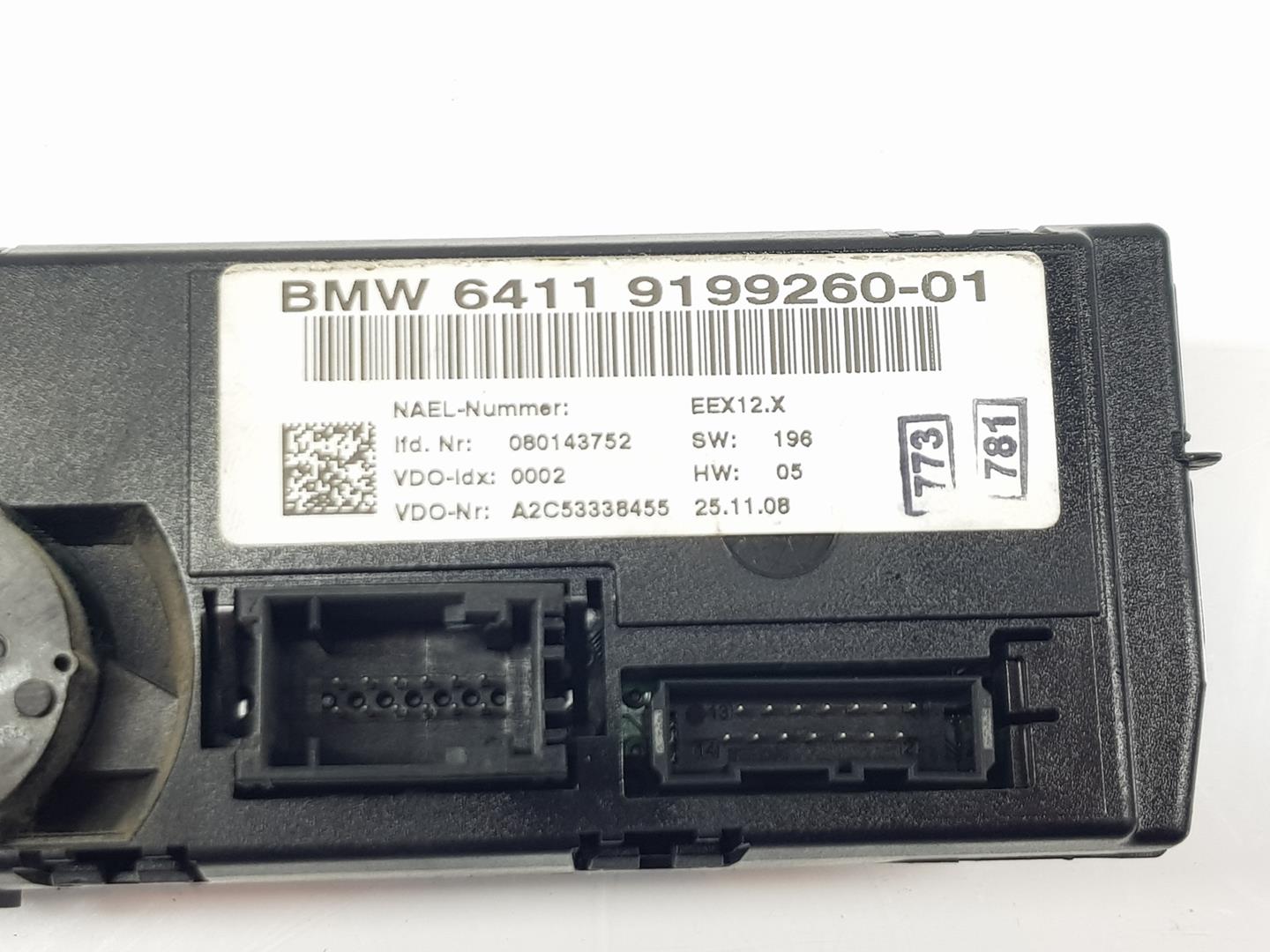 BMW 1 Series E81/E82/E87/E88 (2004-2013) Unitate de control al climei 64119199260,64119199260 19911283