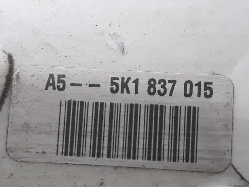 VOLKSWAGEN Golf 6 generation (2008-2015) Front Left Door Lock 5K1837015B,5K1837015 19578859