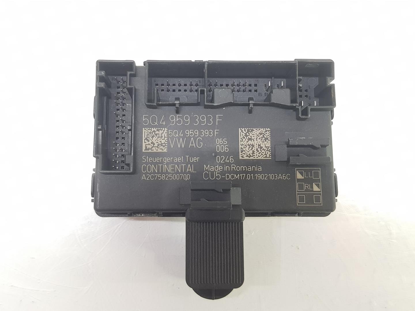 VOLKSWAGEN Golf 7 generation (2012-2024) Other Control Units 5Q0959393F, A2C7582500700 19859299