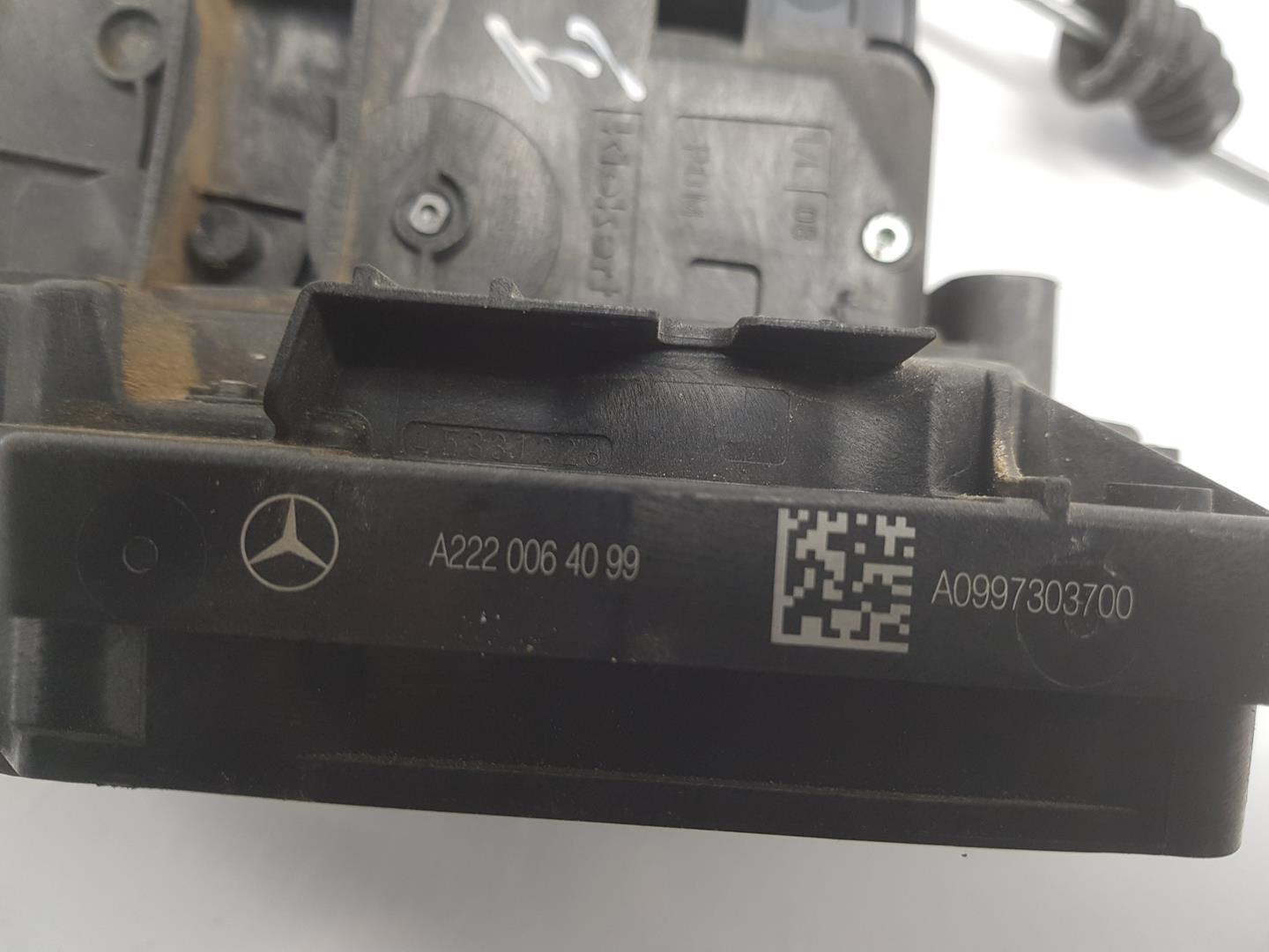 MERCEDES-BENZ GLC 253 (2015-2019) Serrure de porte arrière gauche A0997309100,A0997303700 24150293