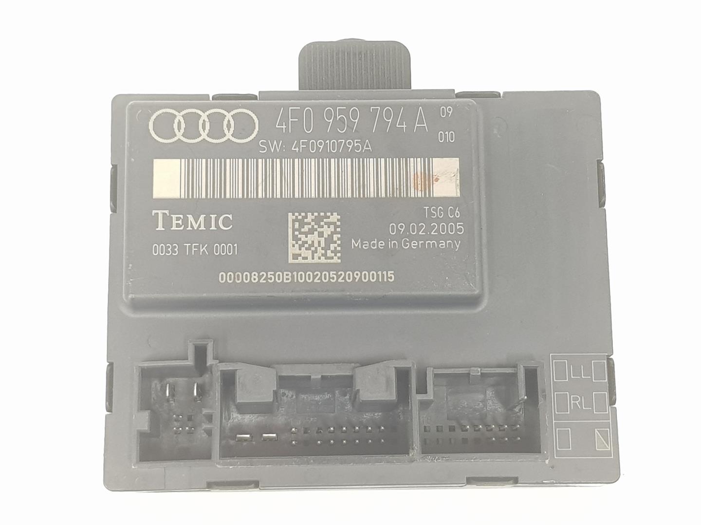 AUDI A6 C6/4F (2004-2011) Andre kontrollenheter 4F0959794A,4F0959794 24247193