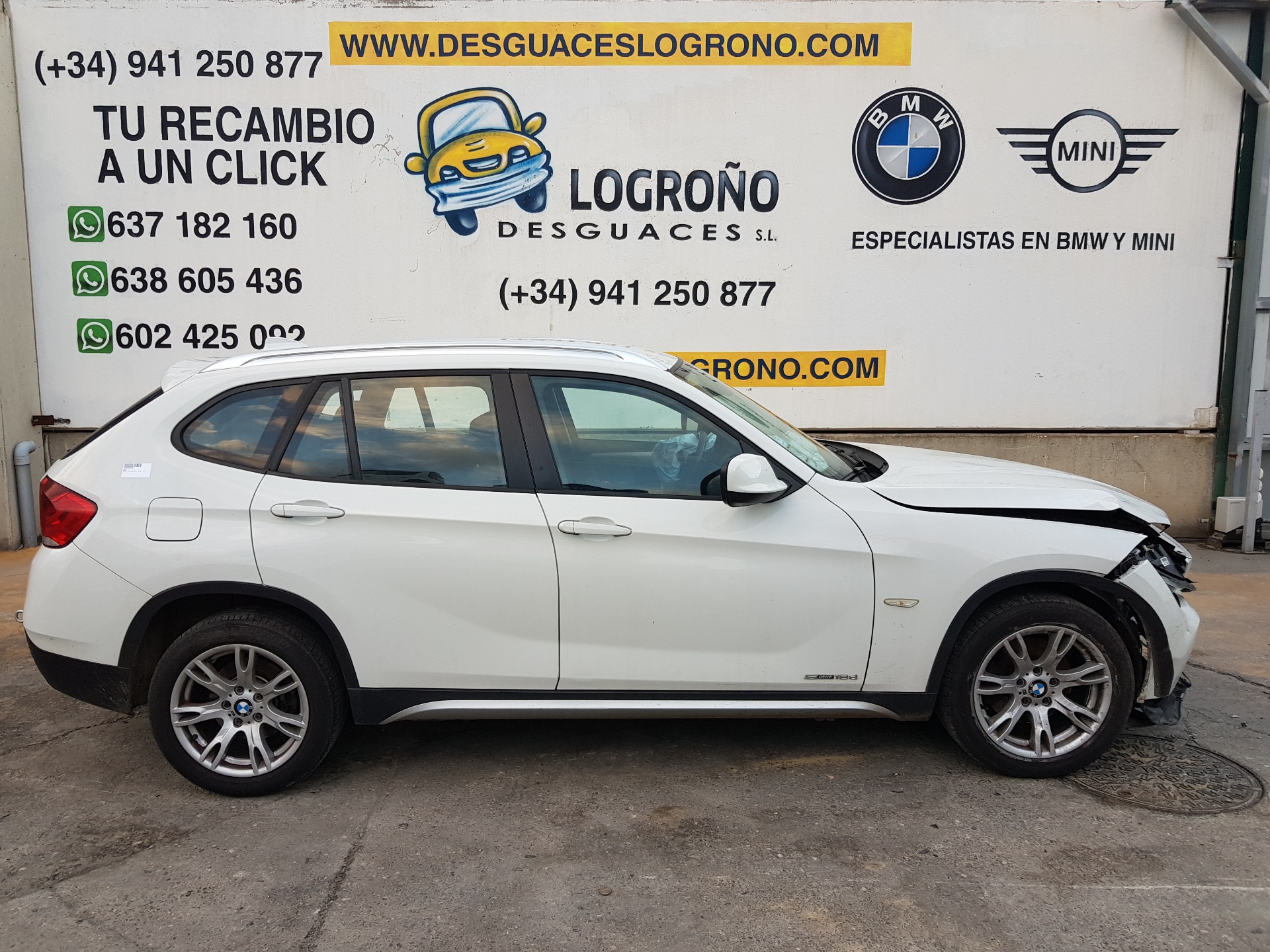 BMW X1 E84 (2009-2015) Priekšējā kreisā augšējā vadības svira/ričags 6082T6,31122405859 23894735