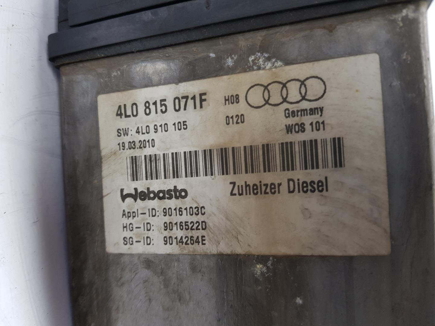 AUDI Q7 4L (2005-2015) Autonomous heater 4L0815071F,4L0815071F 23079921