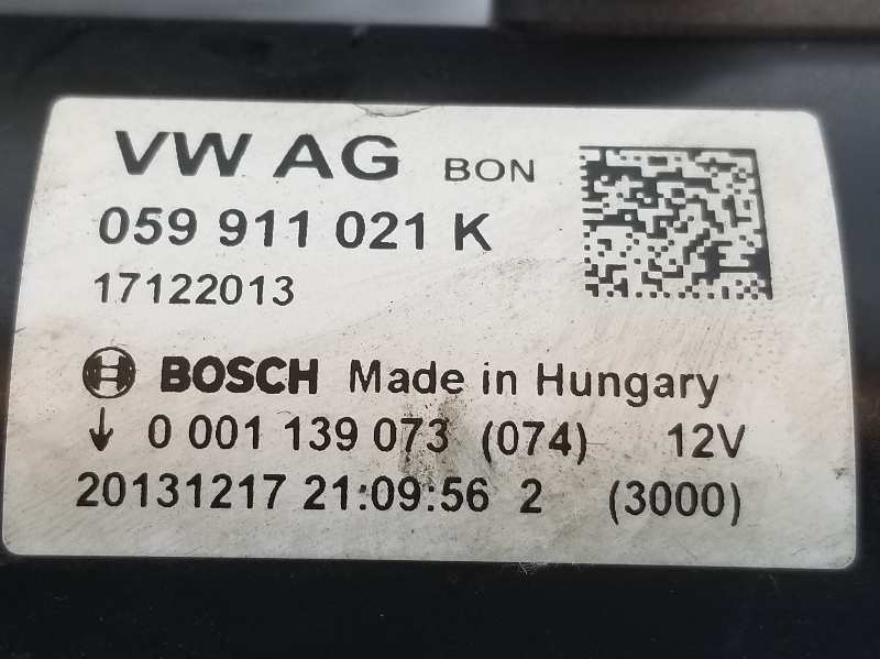 AUDI A6 C6/4F (2004-2011) Starter Motor 059911021K, 0001139073, 20131217 19736011