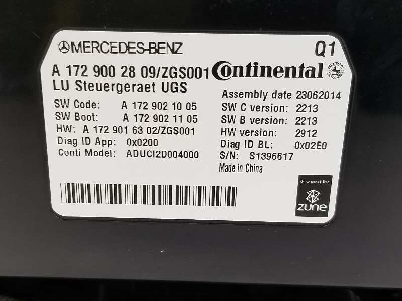 MERCEDES-BENZ GLA-Class X156 (2013-2020) Armlene A1766802701, A1766802701, A2466801419 19732575