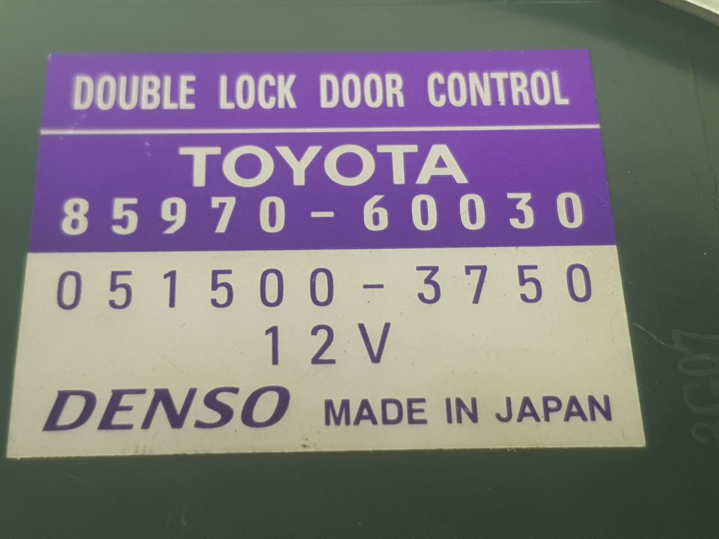 TOYOTA Land Cruiser 70 Series (1984-2024) Citau veidu vadības bloki 8597060030, 8597060030 24402861