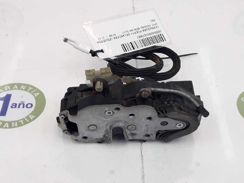 OPEL Astra J (2009-2020) Front Left Door Lock 13577983,13579522,6PINES 19642654