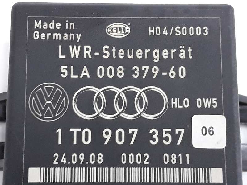 VOLKSWAGEN Golf 5 generation (2003-2009) Headlight Control Unit 1T0907357, 1T0907357 19708536