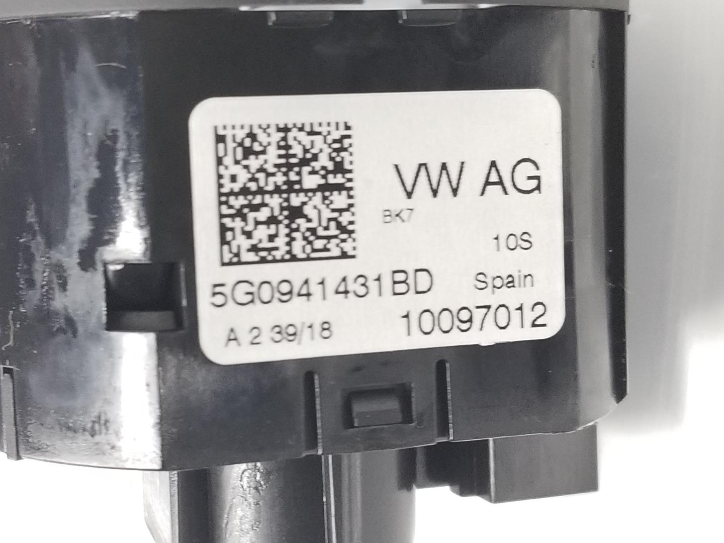 VOLKSWAGEN Golf 7 generation (2012-2024) Headlight Switch Control Unit 5G0941431BD, 5G0941431 19857038