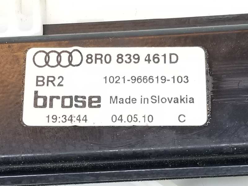 AUDI A6 C6/4F (2004-2011) Ανελκυστήρας παραθύρου αριστερά πίσω 8R0839461D,8R0839461D 19889600