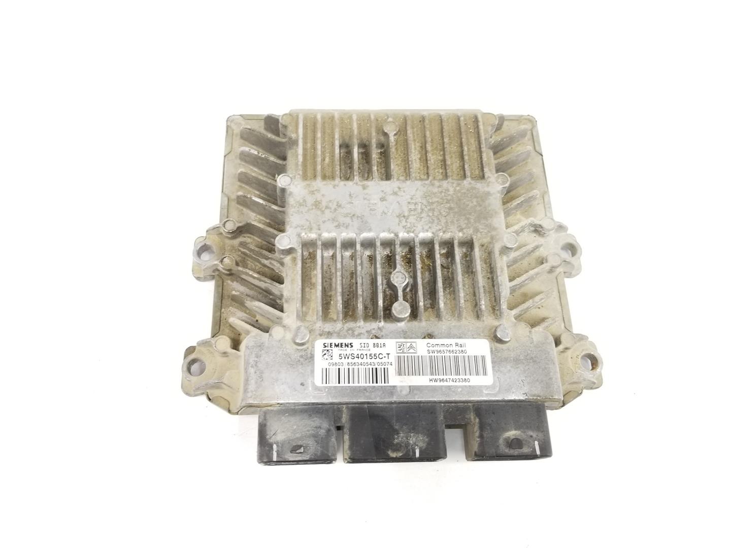 CITROËN Engine Control Unit ECU 9647423380,5WS40155C,SID801A 19930954