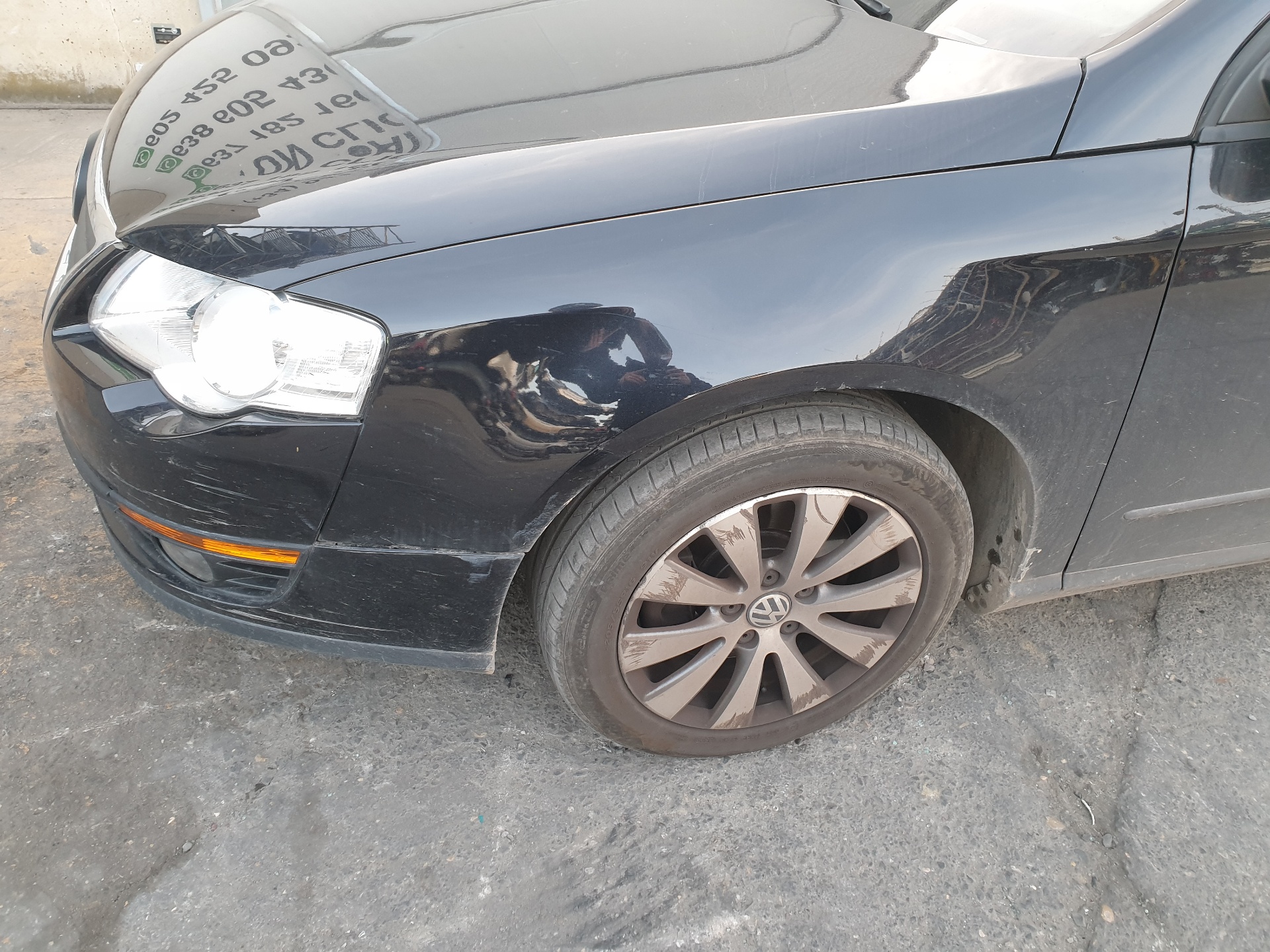 VOLKSWAGEN Passat B6 (2005-2010) Predné ľavé smerové svetlo 3C0807718,3C0953041J 23750305