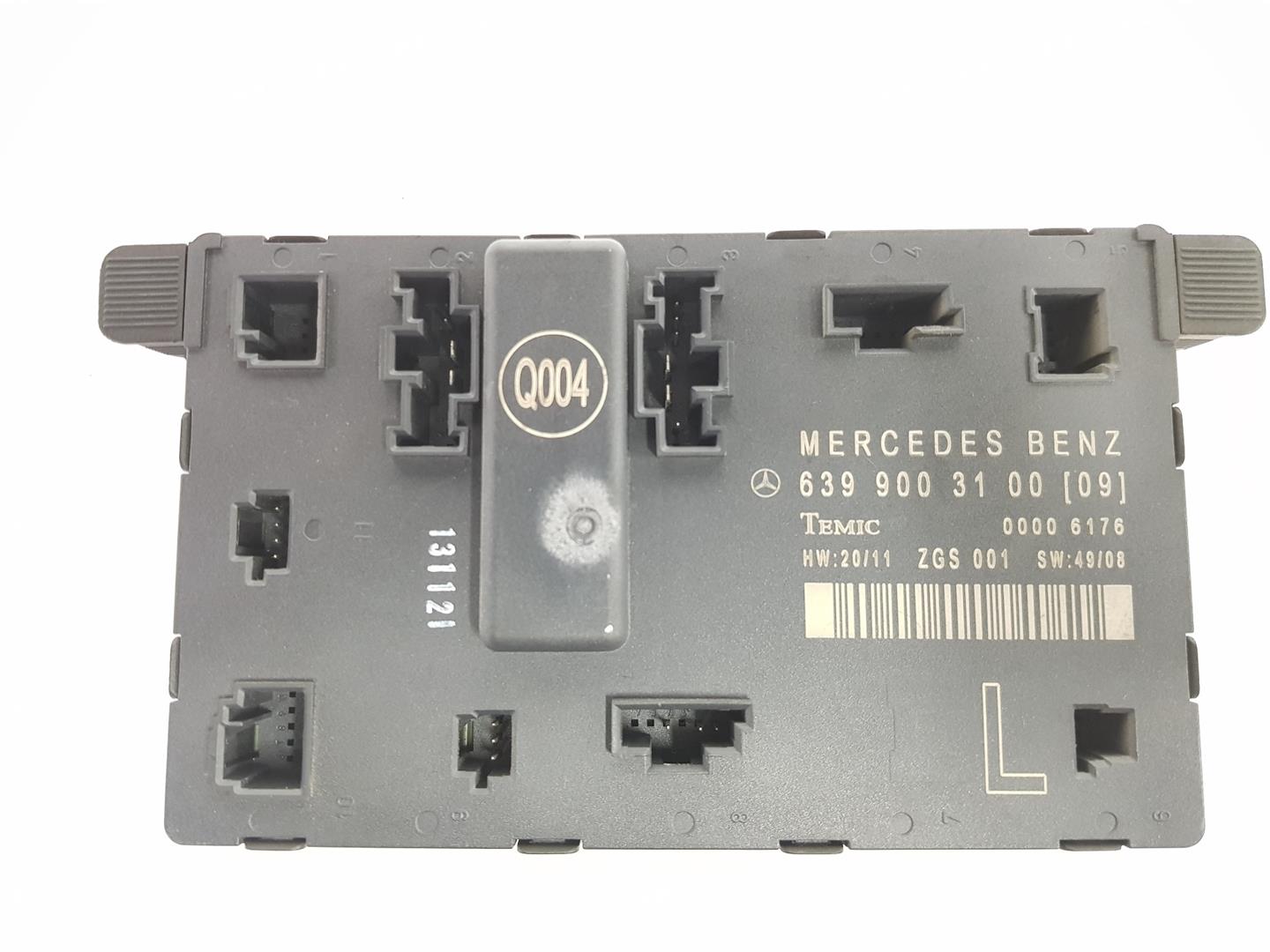 MERCEDES-BENZ Vito W639 (2003-2015) Kiti valdymo blokai A6399003100, 6399003100 19805511