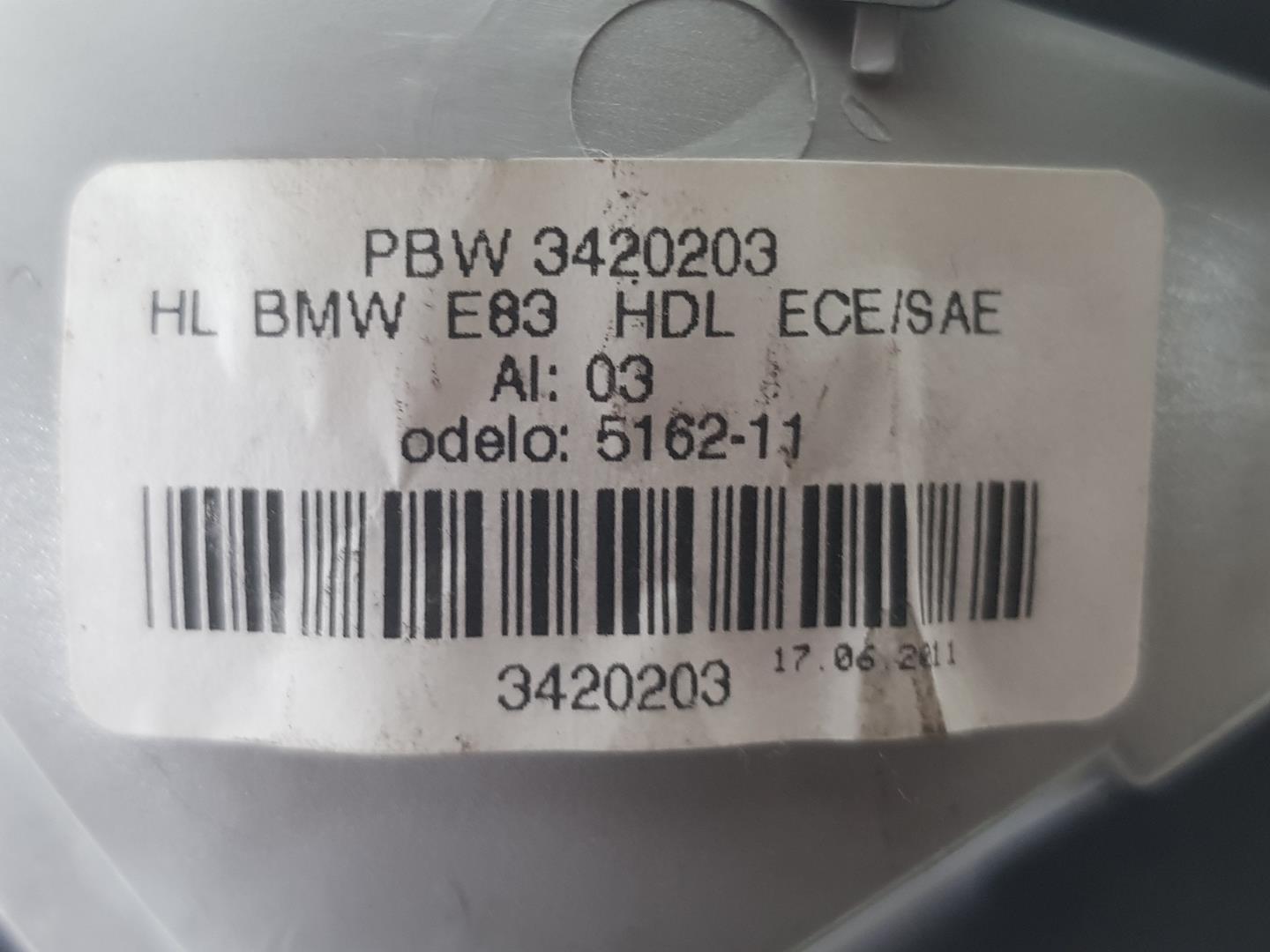 BMW X3 E83 (2003-2010) Galinis kairys žibintas 63213420203, 3420203 24219329