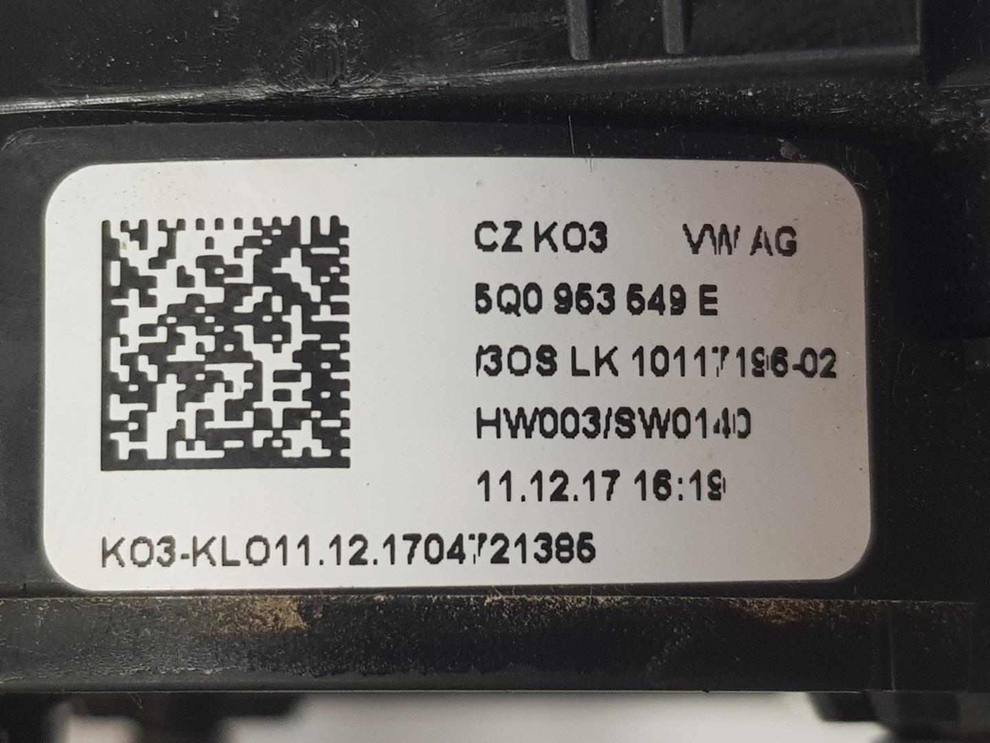 VOLKSWAGEN Variant VII TDI (2014-2024) Rat Slip Ring Squib 5Q0953549E, 5Q0953549E 19849080