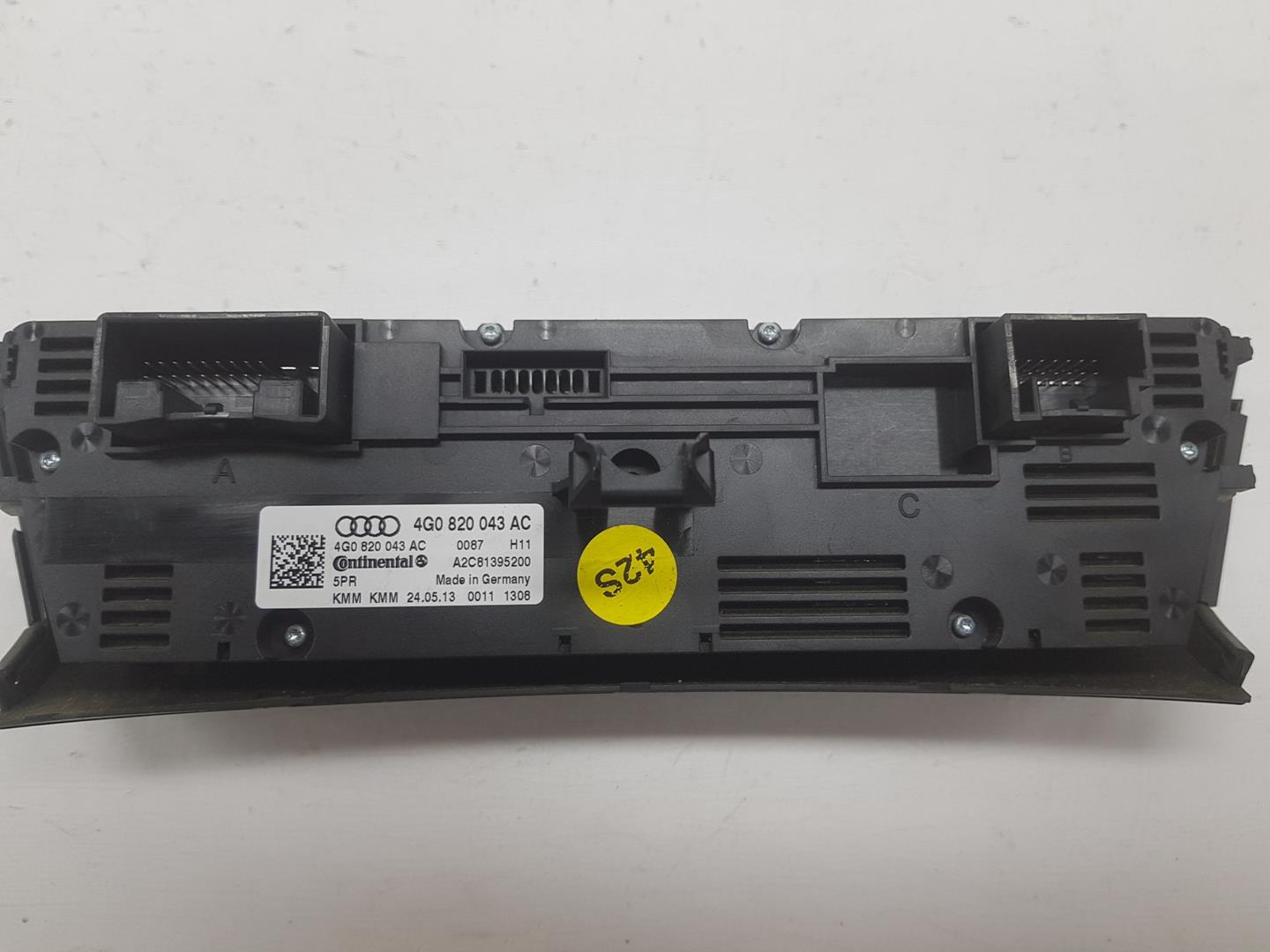 AUDI A7 C7/4G (2010-2020) Climate  Control Unit 4G0820043AC, 4G0820043AC 19717002