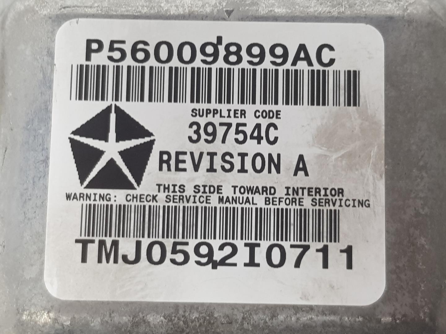 JEEP Cherokee 3 generation (KJ)  (2005-2007) Other Control Units 56009899AC,P56009899AC 19919854