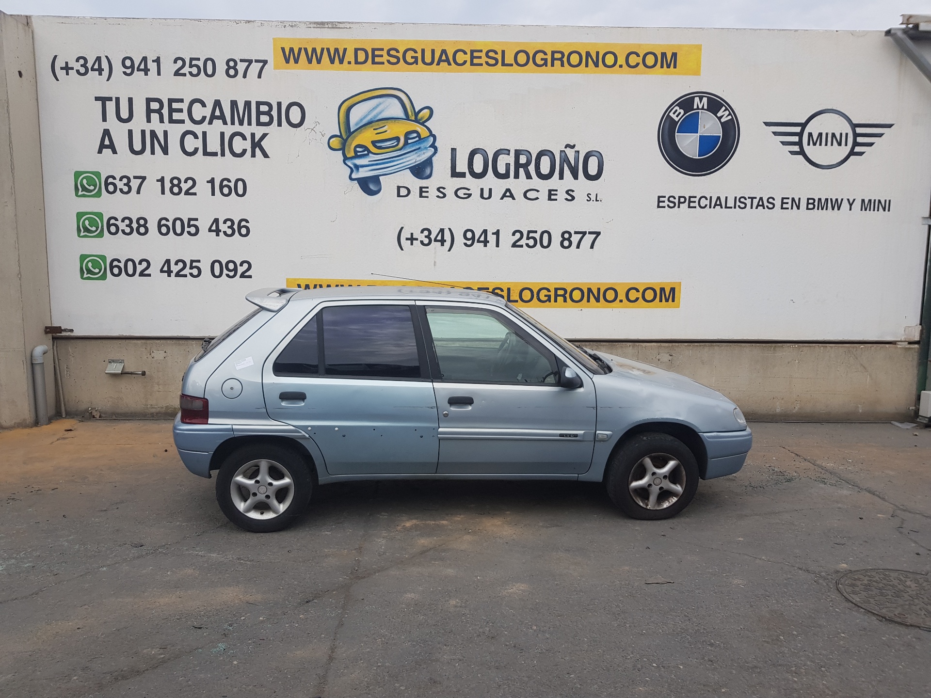 CITROËN Saxo 2 generation (1996-2004) Крышка багажника 8701F6,8701F6,COLORGRISPLATA 21075891