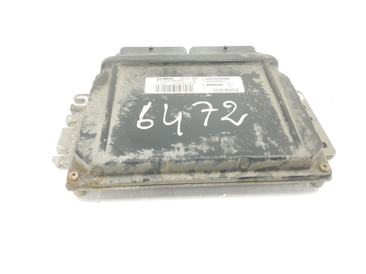 RENAULT Megane 1 generation (1995-2003) Engine Control Unit ECU 8200059086,8200044437 24215086