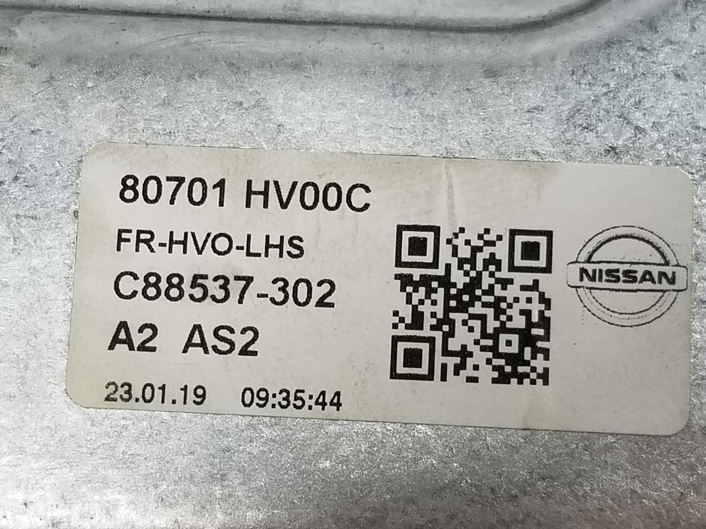 NISSAN Qashqai 2 generation (2013-2023) Priekšējo kreiso durvju logu pacēlājs 80701HV00C, 80701HV00C, 1141CB 19935825