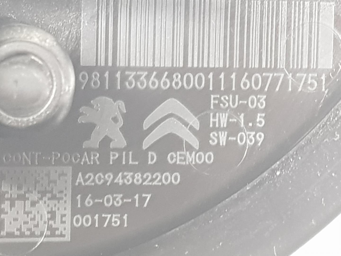 PEUGEOT 208 Peugeot 208 (2012-2015) In Tank Fuel Pump 9811336680, 9811336680 22564231