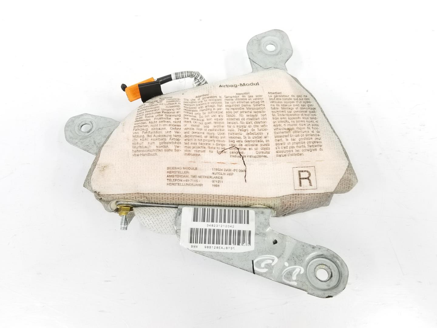 FORD 5 Series E39 (1995-2004) Front Right Door Airbag SRS 72128268332, 8268332 19885984