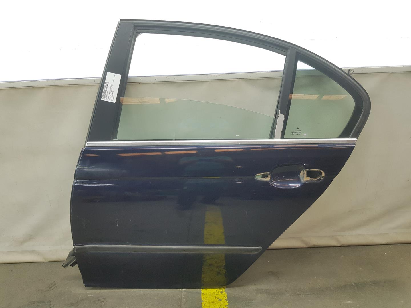 BMW 3 Series E46 (1997-2006) Rear Left Door 41527034153, 41527034153, COLORAZULOSCURO317 19921138