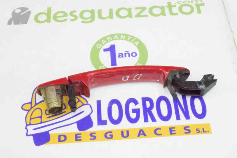 VOLKSWAGEN Golf 5 generation (2003-2009) Front Right Door Exterior Handle 3B0837205G,3B0837205G,ROJO 19557216