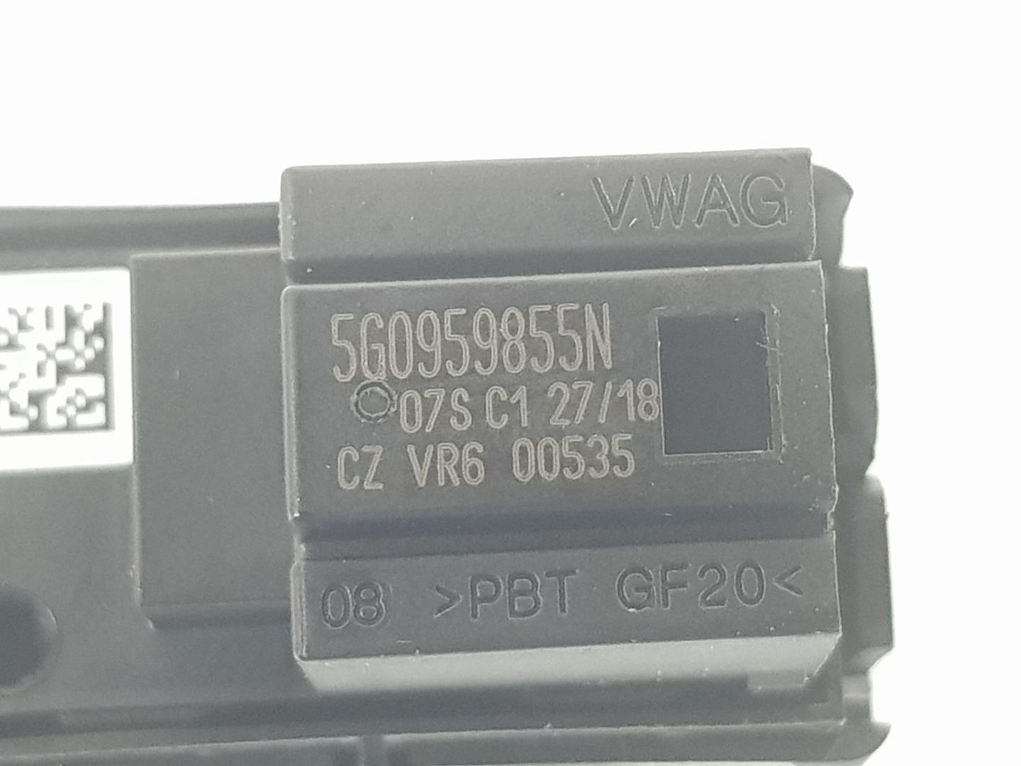 VOLKSWAGEN Golf 7 generation (2012-2024) Rear Right Door Window Control Switch 5G0959855L, 5G0959855L 19839607