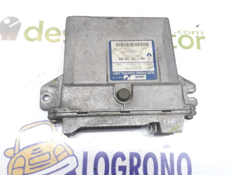 RENAULT Clio 2 generation (1998-2013) Engine Control Unit ECU 7700104956, 2222DL 19632291