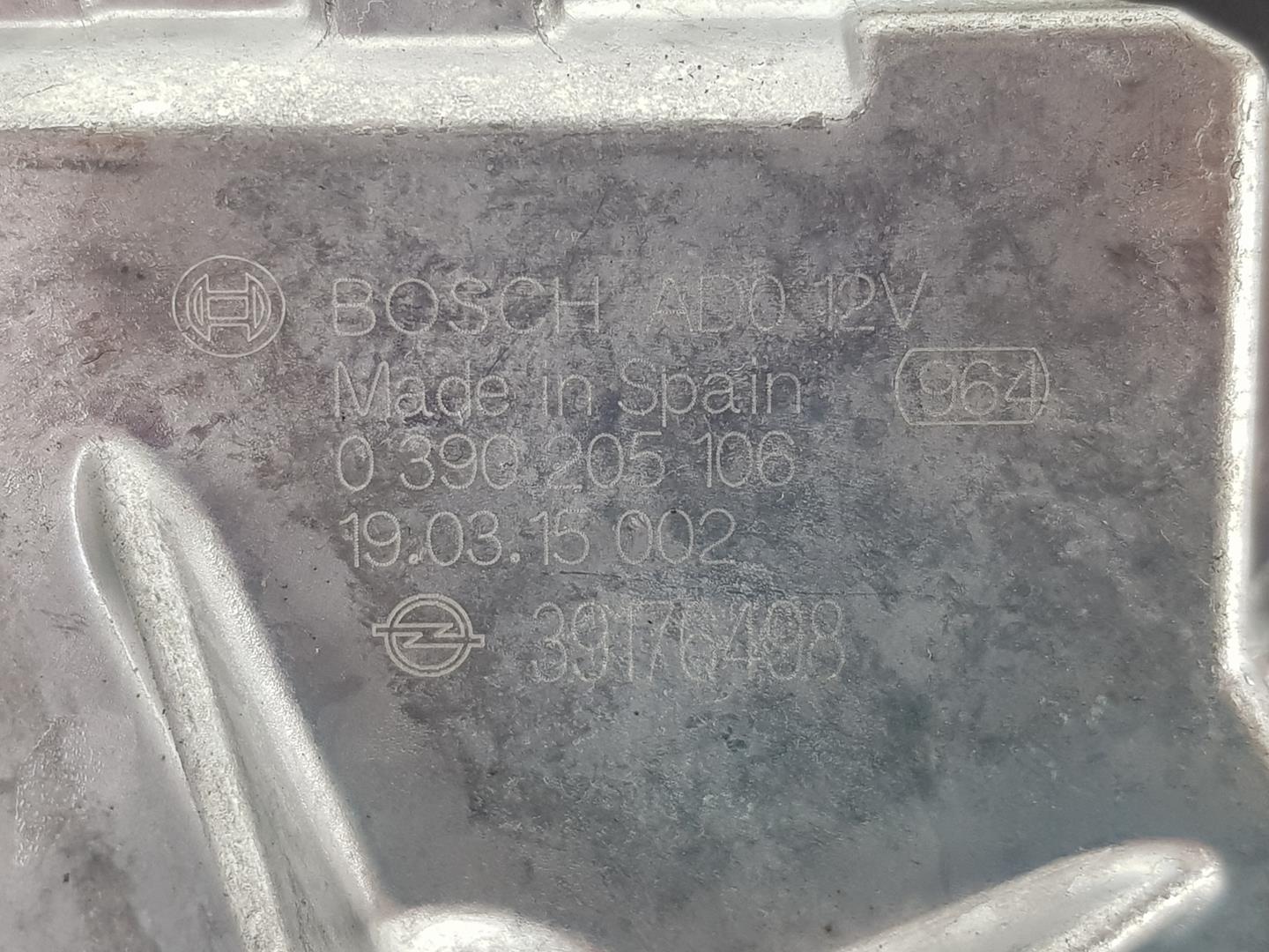 OPEL Corsa D (2006-2020) Моторчик заднего стеклоочистителя 13443959, 39176498 19912325
